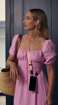 Samsung S25 Plus ROSÉ PINK CASE + ROSÉ PINK STRAP