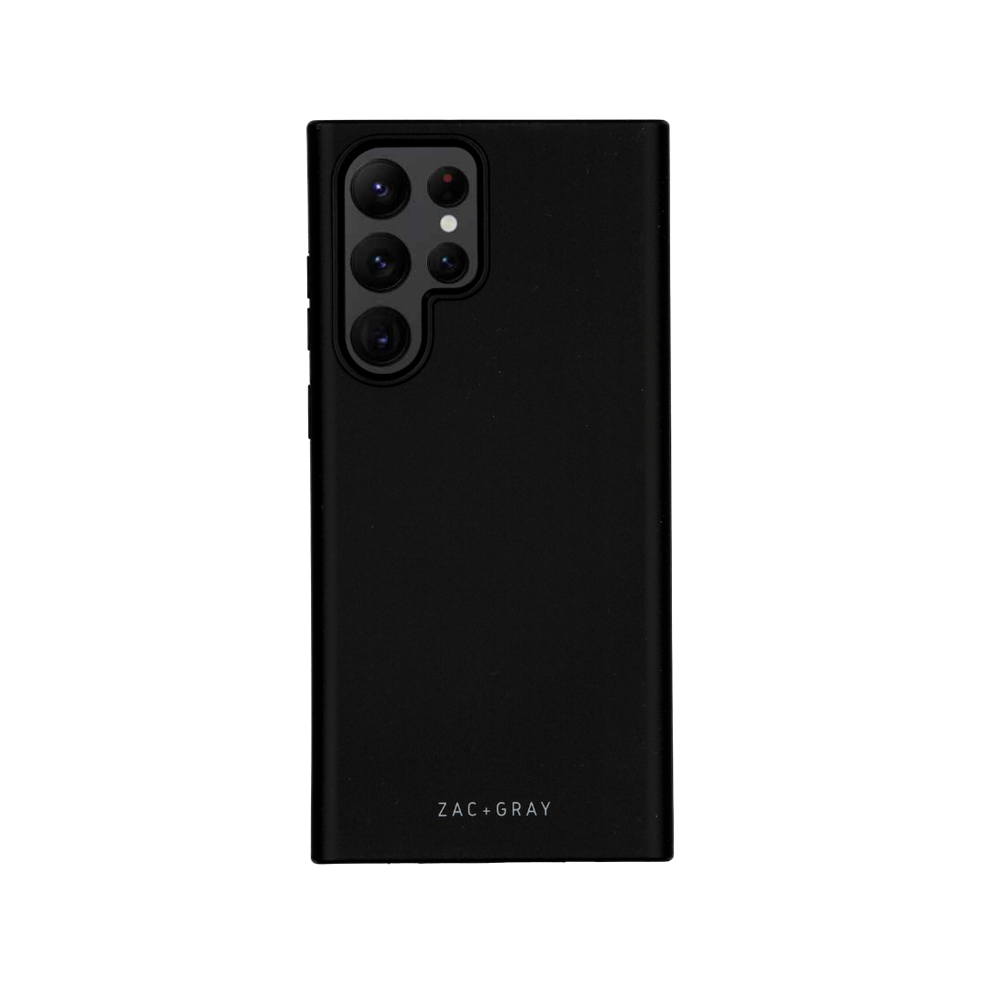 Samsung S22 Ultra MIDNIGHT BLACK CASE – ZAC+GRAY