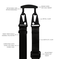 iPhone 6/6S/7/8/SE (2020 & 2022) MIDNIGHT BLACK CASE + MIDNIGHT BLACK STRAP