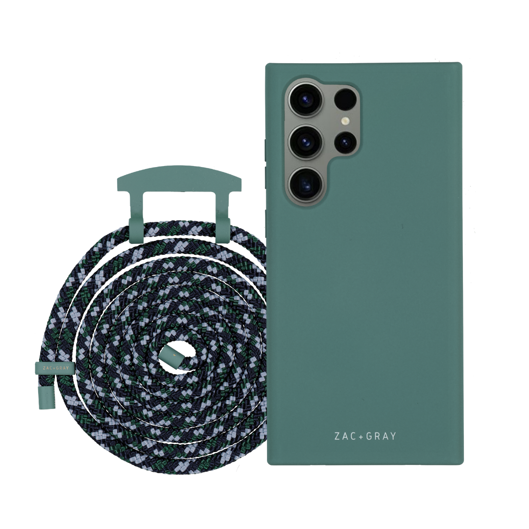 Samsung S25 Ultra TIDAL TEAL CASE + OCEAN CORD