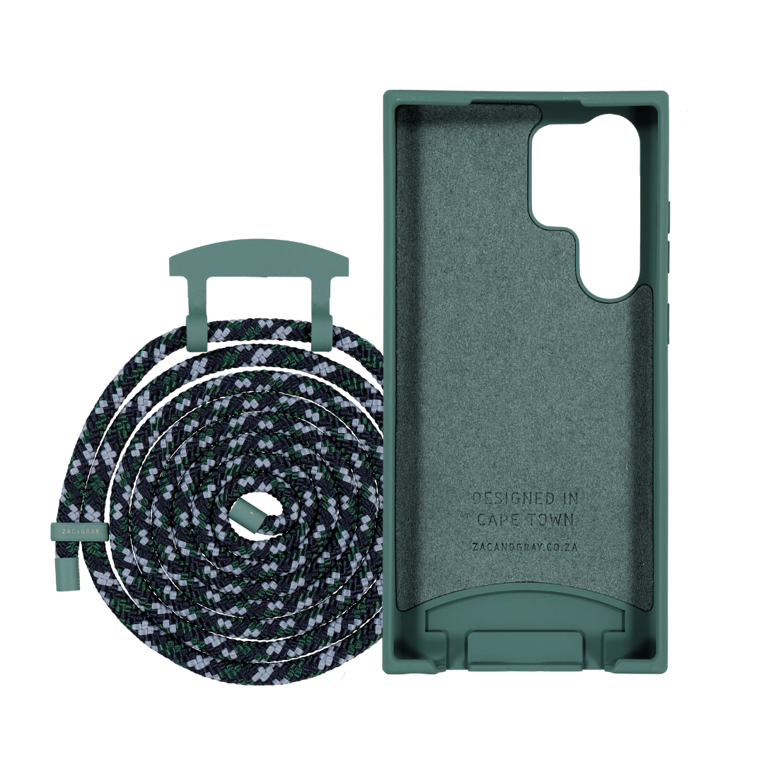 Samsung S25 Ultra TIDAL TEAL CASE + OCEAN CORD