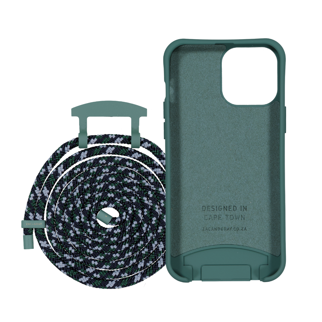 iPhone X and iPhone XS TIDAL TEAL CASE + OCEAN CORD