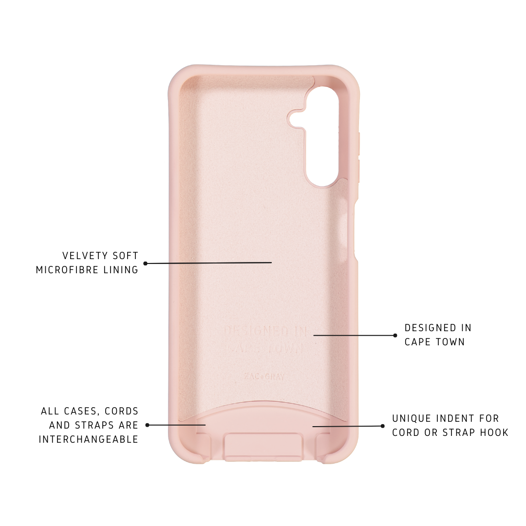 Samsung A54 ROSÉ PINK CASE + CORD