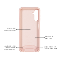 Samsung A54 ROSÉ PINK CASE + CORD
