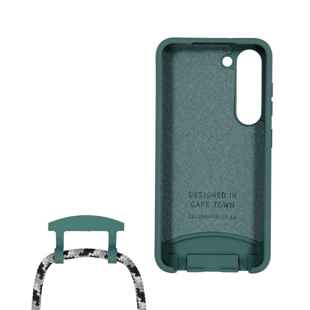 Samsung S21 FE TIDAL TEAL CASE + GLACIER CORD
