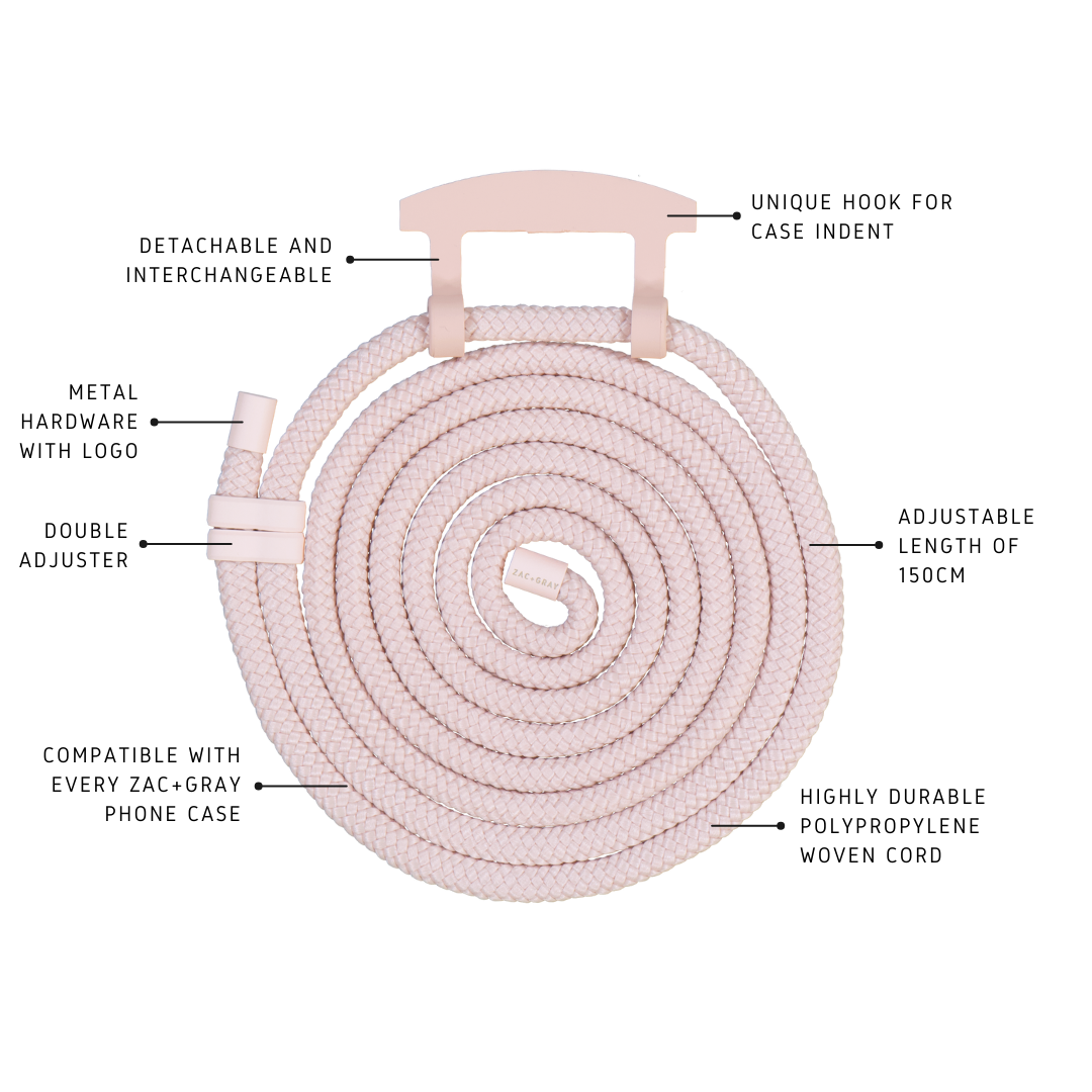 Samsung A54 ROSÉ PINK CASE + CORD