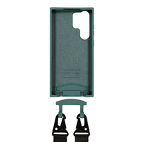Samsung S25 Ultra TIDAL TEAL CASE + MIDNIGHT BLACK STRAP