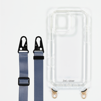 CRYSTAL CLEAR TRANSPARENT CASE WITH STRAP