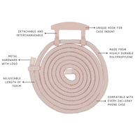 iPhone 11 Pro Max ROSÉ PINK CASE + ROSÉ PINK CORD