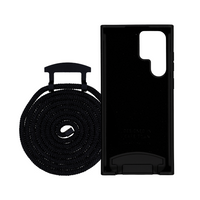 Samsung S22 Ultra MIDNIGHT CASE + MIDNIGHT BLACK CORD