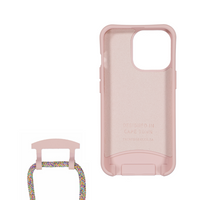 iPhone 11 Pro Max ROSÉ PINK CASE + RAINBOW CORD