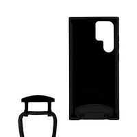 Samsung S22 Ultra MIDNIGHT CASE + MIDNIGHT BLACK CORD
