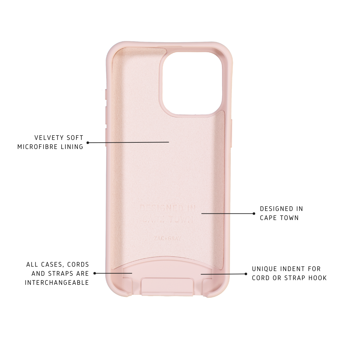 ROSÉ PINK JUNGLE LEOPARD PATTERNED CASE