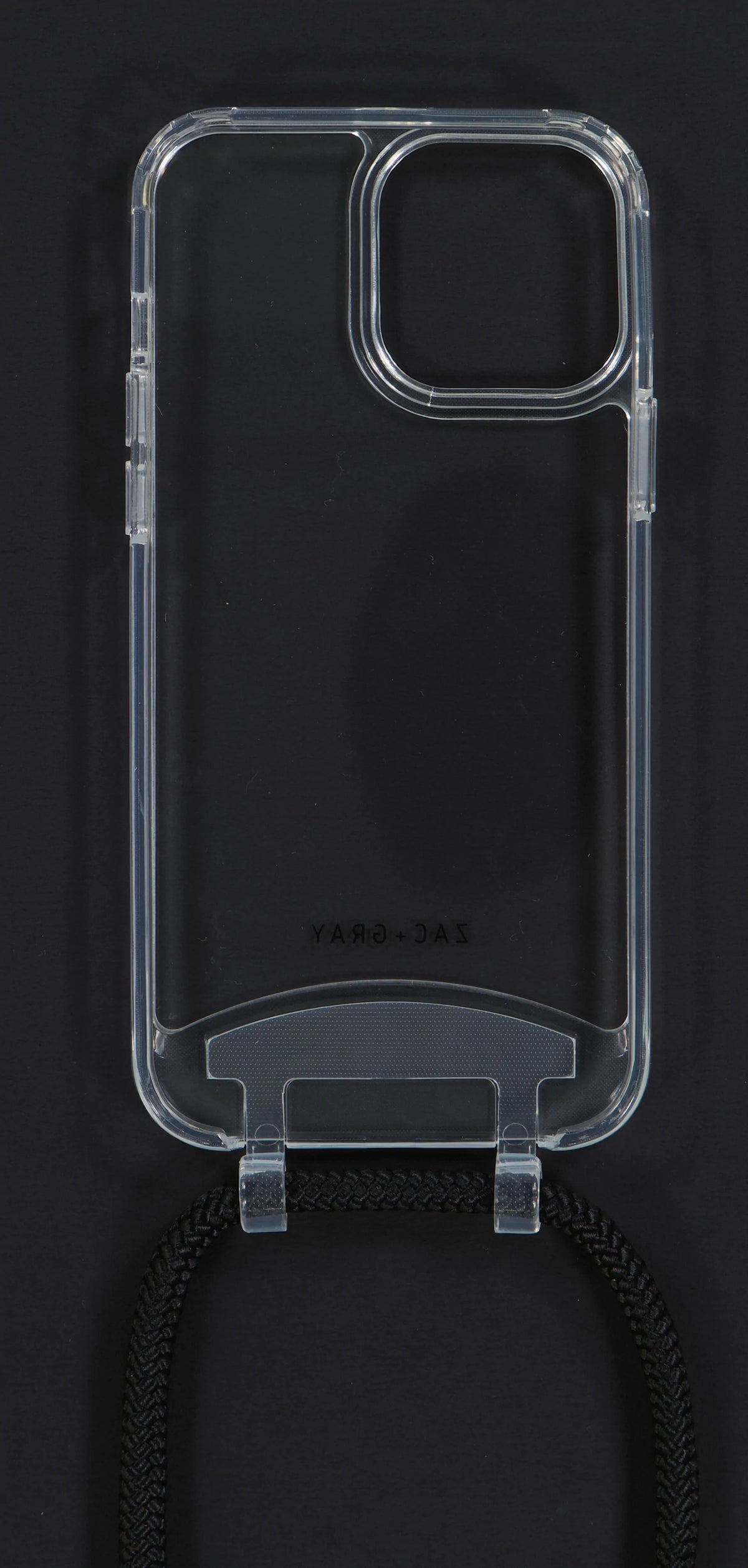 iPhone 13 Mini TRANSPARENT CASE + MIDNIGHT SKY CORD
