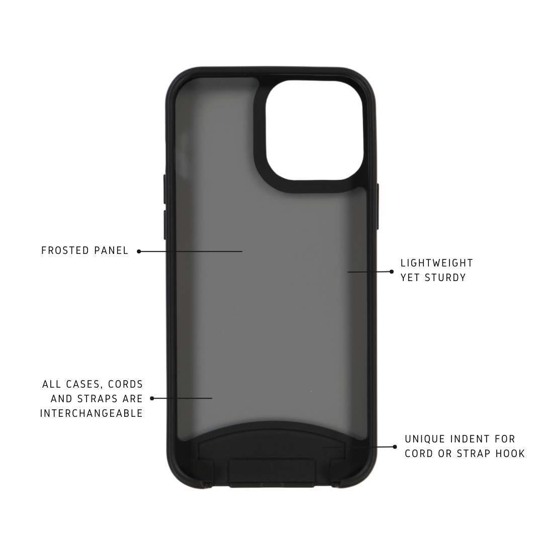 iPhone 13 Pro MIDNIGHT BLACK FROSTED CASE
