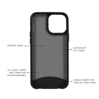iPhone 13 Pro MIDNIGHT BLACK FROSTED CASE