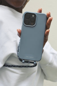 iPhone 14 Plus BLUE FOG CASE + OCEAN CORD