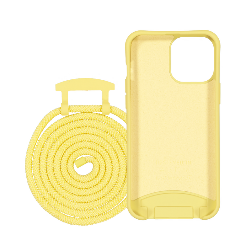 iPhone 11 Pro SUNSHINE YELLOW CASE + SUNSHINE YELLOW CORD