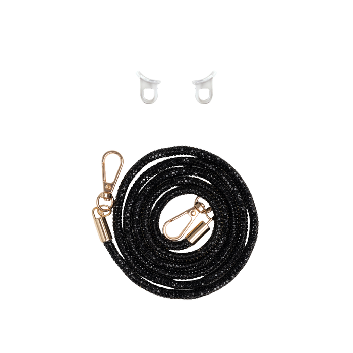 CRYSTAL CORD + RINGS