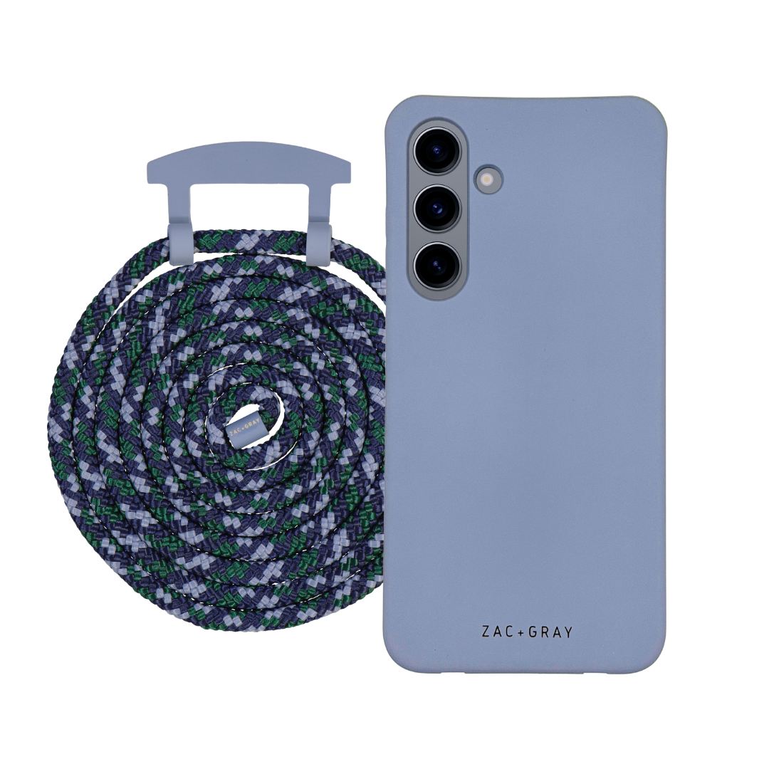 Samsung S24 BLUE FOG CASE + CORD