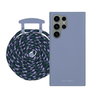 Samsung S23 Ultra BLUE FOG CASE + CORD