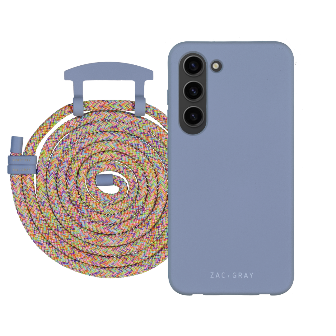 Samsung S26 Plus BLUE FOG CASE + CORD