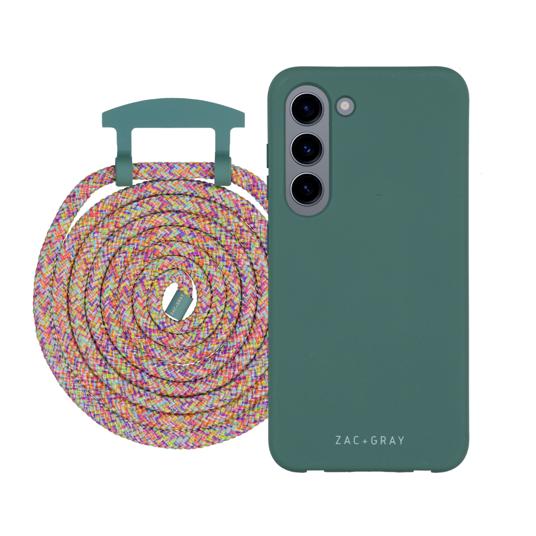 Samsung S23 TIDAL TEAL CASE + CORD