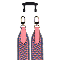 PATTERNED STRAP + MIDNIGHT BLACK HOOK