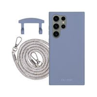 Samsung S25 Ultra BLUE FOG CASE + CRYSTAL CORD