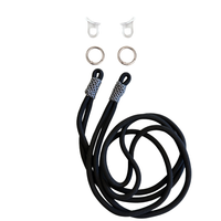 MIDNIGHT BLOOM KNOTTED CORD + RINGS