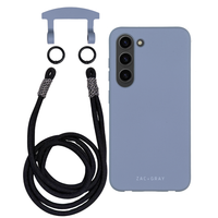 Samsung S23 Plus BLUE FOG CASE + KNOTTED CORD