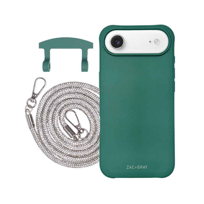 iPhone 17 Air TIDAL TEAL CASE + CRYSTAL CORD