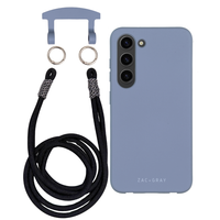 Samsung S23 Plus BLUE FOG CASE + KNOTTED CORD