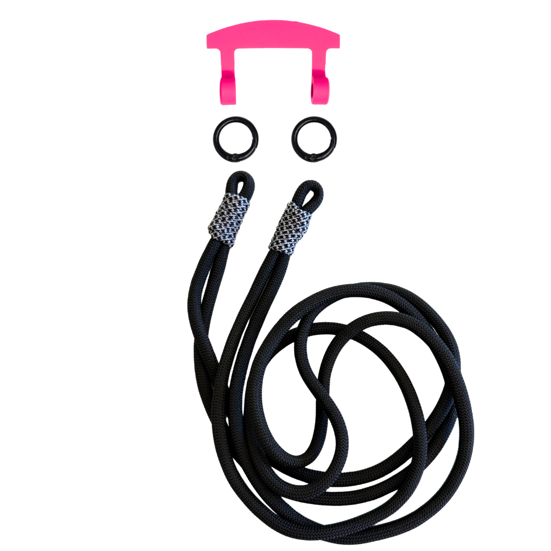 MIDNIGHT BLOOM KNOTTED CORD + HOOK