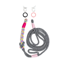 ELECTRIC BLOOM KNOTTED CORD + RINGS