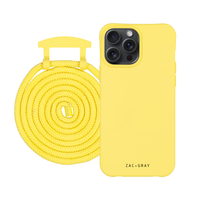 iPhone 6 / 6s / 7 / 8 / SE (2020 & 2022) SUNSHINE YELLOW CASE + CORD