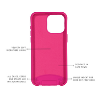 iPhone X and iPhone XS HOT PINK CASE