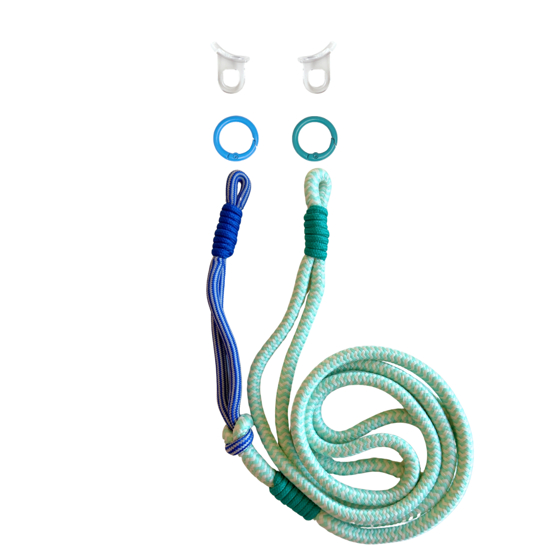 PACIFIC BLOOM KNOTTED CORD + RINGS