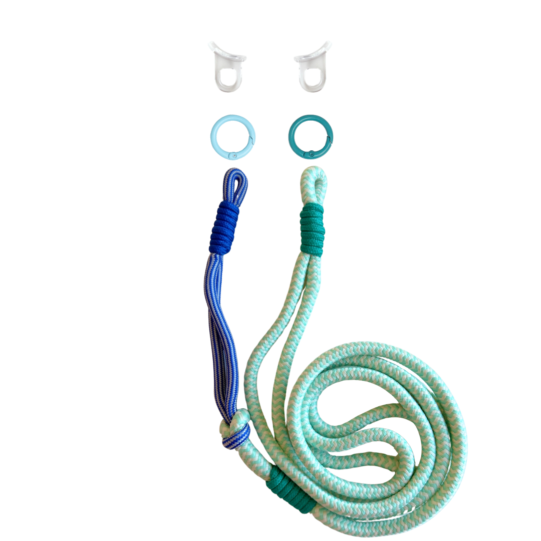 PACIFIC BLOOM KNOTTED CORD + RINGS