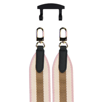 PATTERNED STRAP + MIDNIGHT BLACK HOOK