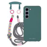 Samsung S23 TIDAL TEAL CASE + KNOTTED CORD