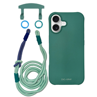 iPhone 17 TIDAL TEAL CASE + KNOTTED CORD