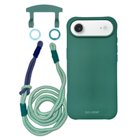 iPhone 17 Air TIDAL TEAL CASE + KNOTTED CORD