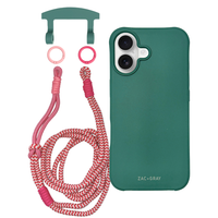 iPhone 17 TIDAL TEAL CASE + KNOTTED CORD