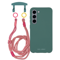 Samsung S23 TIDAL TEAL CASE + KNOTTED CORD