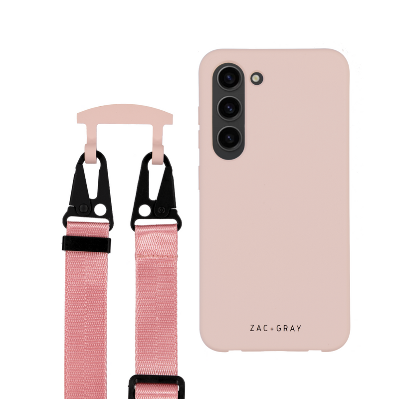 Samsung S23 ROSÉ PINK CASE + ROSÉ PINK STRAP