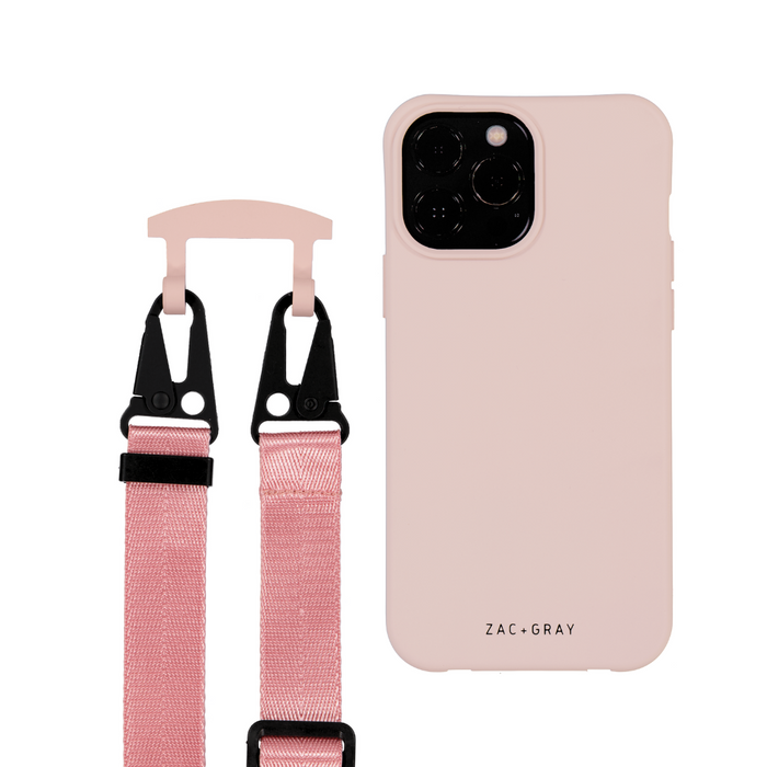 iPhone 12 Mini ROSÉ PINK CASE + ROSÉ PINK STRAP