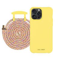 iPhone 6 / 6s / 7 / 8 / SE (2020 & 2022) SUNSHINE YELLOW CASE + CORD