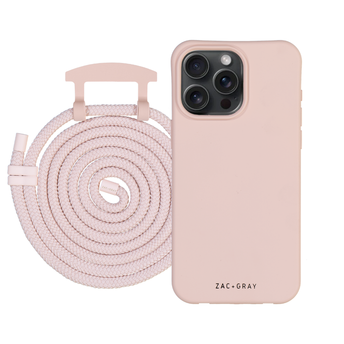 iPhone 11 Pro Max ROSÉ PINK CASE + CORD