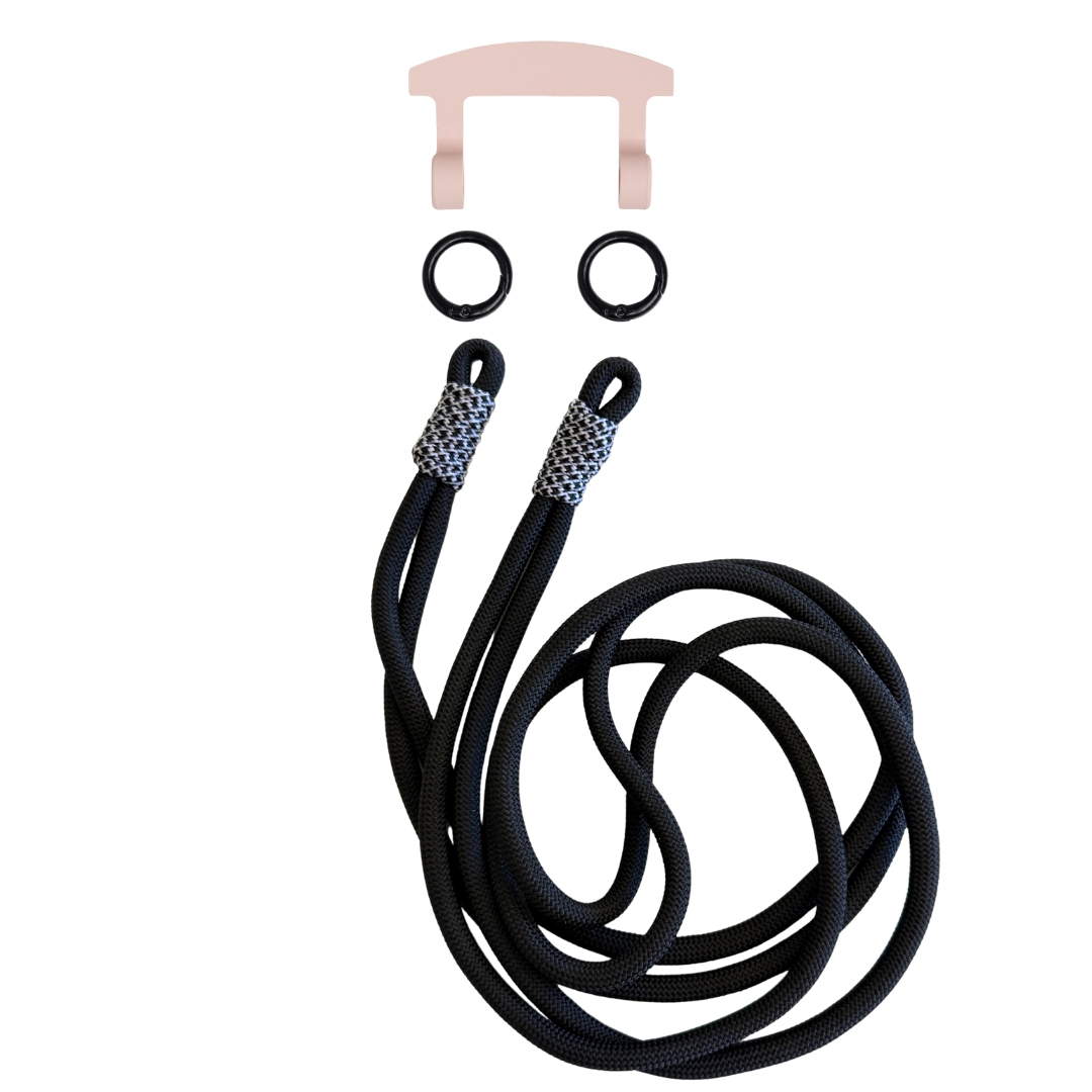 MIDNIGHT BLOOM KNOTTED CORD + HOOK